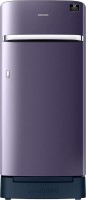 View SAMSUNG 198 L Direct Cool Single Door 4 Star Refrigerator(Pebble Blue, RR21A2H2XUT/HL)  Price Online