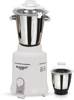Sunmeet SUN1600COMMWHT Commercial Heavy duty and Hi-Tech 100% copper motor with 2 Stainless Steel Jars, White|Restaurants|Catering|Hotels|Food Industry|Heavy Home Usage COMMERCIAL 1600 Mixer Grinder (2 Jars, White)