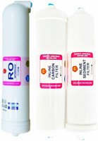 KENT RO Service Kit Membrane Inline Carbon Filter Inline Sediment Filter RO Membrane Element for all kinds of RO UV  Water Filters 3 L UF Water Purifier(White)