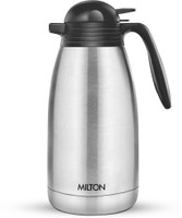 MILTON Thermosteel Carafe 2000 ml Flask(Pack of 1, Silver, Steel)