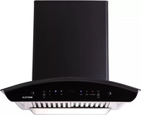 ALSTORM DESIRE 60 Auto-clean Auto Clean Wall Mounted Chimney(black 1300 CMH)