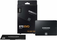 SAMSUNG 870 Evo 500 GB Laptop, Desktop Internal Solid State Drive (SSD) (MZ-77E500 Sata)(Interface: SATA III, Form Factor: 2.5 Inch)