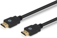 HP HDMI Cable 5 m EZ652(Compatible with Mobile, Black, One Cable)