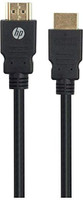 HP HDMI Cable 0.0762 m EZ649(Compatible with COMPUTER, MONITOR, TV PANEL, HOME THEATRE, GAMING CONSOLE, Black, One Cable)