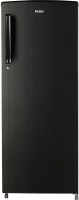 Haier 242 L Direct Cool Single Door 3 Star Refrigerator(Black Brushline, HED-24TKS)   Refrigerator  (Haier)