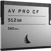 Angelbird AV PRO CF - CFAST 2.0 512 GB Smart Media Card Class 10 560 MB/s  Memory Card