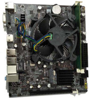 Frontech H61 With 4 gb ram Combo Motherboard(Black)