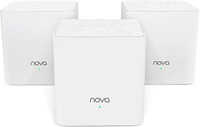 TENDA MW3 (Pack of 3) 1200 Mbps 4G Router(White, Dual Band)