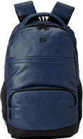 Gear VINTAGE2 ANTI THEFT FAUX LEATHER 27 L Laptop Backpack(Blue)