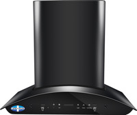 LifePlus diamond auto clean bk with motion sensor Auto Clean Wall Mounted Chimney(black 1300 CMH)