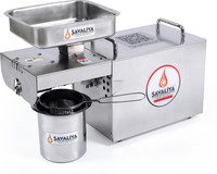 Savaliya Industries Stainless Steel Oil Maker Machine SI-601 (Silver) 400 W Food Processor(Service)