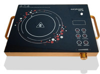 INTROK SURYA KAP DLX INTROK SURYA KAP 2000 w Induction Cooktop(Black, Gold, Touch Panel)