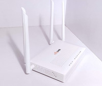 Syrotech 1110 WDAONT Wont GPON ONU Wireless Router Optical Network Unit With 4 Antenna 1200 Mbps Wireless Router(White, Dual Band)