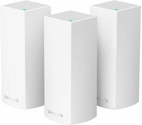 LINKSYS Velop Tri-band AC6600 2200 Mbps Wireless Router(White, Tri Band)