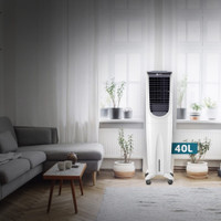 Orient Electric 40 L Room/Personal Air Cooler(White, Grey, Ultimo Tower CT4002HR with Remote)