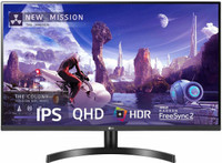 LG 27 inch Quad HD Gaming Monitor (27QN600)