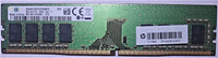 HP DDR4 DDR4 8 GB (Dual Channel) PC DDR4 (8GB 1RX8)(Green)