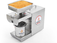 Savaliya Industries Oil Extraction Machine SI-400W || Oil Press Machine ||Oil Maker Machine -- Made in India 230 W Food Processor(Silver)