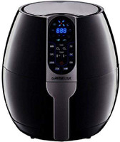 GoWISE USA USA 3.7-Quart Programmable Air Fryer with 8 Cook Presets, GW22638 - Black Air Fryer(3.5 L)