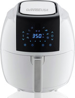 GoWISE USA USA XL 8-in-1 Digital Air Fryer with Recipe Book, 5.8-Qt, White Air Fryer(4.7 L)