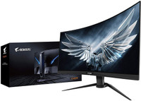 GIGABYTE 27 inch Curved Full HD Monitor (AORUS CV27F)(Response Time: 1 ms)