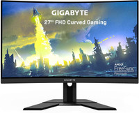 GIGABYTE 27 inch Curved Full HD with 240GB SSD, DisplayPort 1.4, HDMI 1.4, 1920 X 1080, 1500R Display Monitor (G27FC)(AMD Free Sync, Response Time: 1 ms, 165 Hz Refresh Rate)