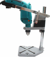 XDLB Drill Stand Drilling Depth - 60mm, Dia - 43mm iron Base Die Cast iron Head 400 mm Steel Pipe & Steel Handle with Allen-key Angle Drill(42 mm Chuck Size)