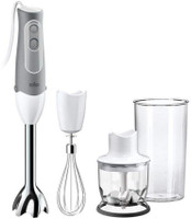 Braun 600 W White Hand Blender(Multiquick 5 MQ 525 Omelette - Hand Blender - White/Grey)