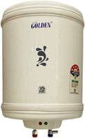Golden 15 L Storage Water Geyser (matel body, White)