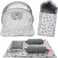 Miss & Chief by Flipkart Cotton Baby Bed Sized Bedding Set(Grey)