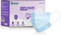 Romsons Dispo Guard 3 Ply Mask With Softest Ear Loops Surgical Mask With Melt Blown Fabric Layer(Free Size, Pack of 50, 3 Ply)