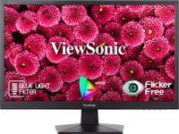ViewSonic 24 inch Full HD LED Backlit TN Panel Monitor (VA2407H)(Response Time: 1 ms, 75 Hz Refresh Rate)