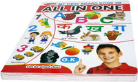 STARBUK Early Learning Board Books For Children Kids Attractive Color Pictures, My First Board Book Of English And Hindi Alphabet, Numbers, Animals, Birds, Shapes, Colours, Fruits, Vegetables, Body Parts And Many More(Hardcover, STARBUK)