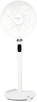USHA Aerolux pack of 1 400 mm 5 Blade Pedestal Fan(white, Pack of 1)