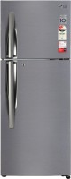 View LG 260 L Frost Free Double Door Top Mount 3 Star Refrigerator(Shiny Steel, GL-I292RPZX)  Price Online