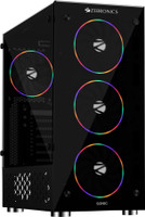 ZEBRONICS Zeb-Sonic Mid Tower Cabinet(Black)