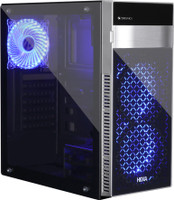 ZEBRONICS Zeb-935B -Hexa Mid Tower Cabinet(Black)
