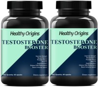 Healthy Origins Nutrition Testo Prime Testosterone Booster, Safe & Effective with Tribulus (Pack Of 2) Ultra(2 x 60 No)