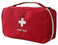 primil Medical First Aid Kit Pouch Empty Bag Emergency Medicine Storage Organizer Bag First Aid Kit(Home, Sports and Fitness, Vehicle, Workplace)
