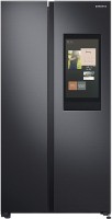 View SAMSUNG 673 L Frost Free Multi-Door Refrigerator(Gentle Black Matt, RS72A5FC1B4/TL) Price Online(Samsung)