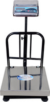 Shree-G 150KG Weighing Capacity PAN 16x16 Inch Platfrom SS Pole Display Weighing Scale(Silver)