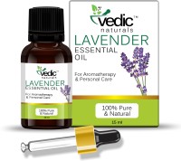 Vedic Naturals Lavender Essential Oil For Aromatherapy & Personal care 100% Natural & Pure – 15 ml(15 ml)