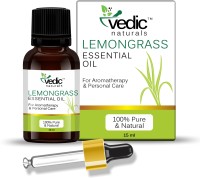 Vedic Naturals Lemongrass Essential Oil For Aromatherapy & Personal care 100% Natural & Pure – 15 ml(15 ml)