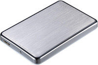 KIRTIDA 250 GB External Hard Disk Drive with  7 GB  Cloud Storage(Silver Steel)