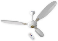 Superfan Super X1 Deco Bubble Super Energy Efficient 35W BLDC Ceiling Fan - 5 Star Rated 1200 mm BLDC Motor with Remote 3 Blade Ceiling Fan(White, Pack of 1)