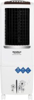 View MAHARAJA WHITELINE 25 L Tower Air Cooler(WHITE & GREY, BLIZZARD) Price Online(Maharaja Whiteline)
