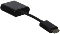 HP VGA Cable 0.16 m H4F02AA HDMI to VGA Adaptor(Compatible with Laptop, Desktop, Black, One Cable)