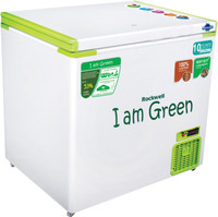 Rockwell 209 L Single Door Standard Deep Freezer(White, GFR250UC)