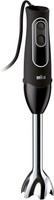 Braun MultiQuick 5 Immersion Hand Blender Patented Technology - Powerful 350 Watt - Dual Speed - Includes Beaker, Whisk, 505, Black 350 W Hand Blender(Black)