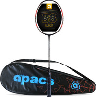 apacs Z-Ziggler Black, Orange Unstrung Badminton Racquet(Pack of: 1, 85 g)